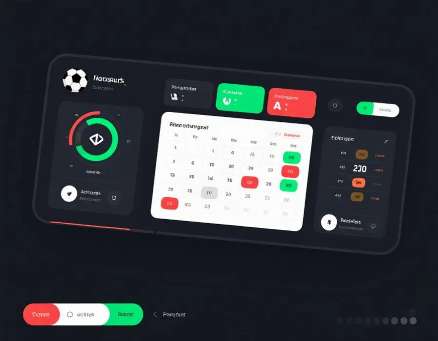 赛事追踪界面示意