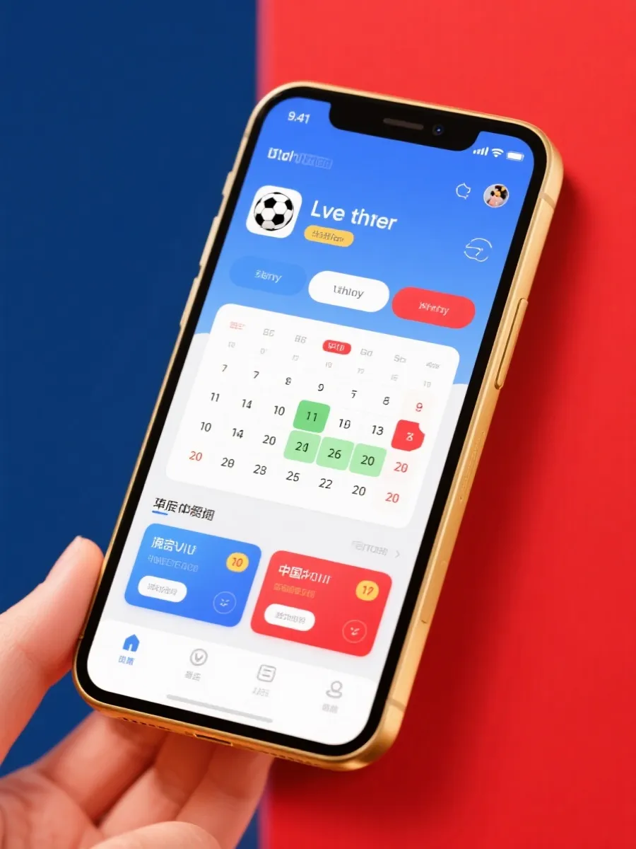 世界杯APP界面预览