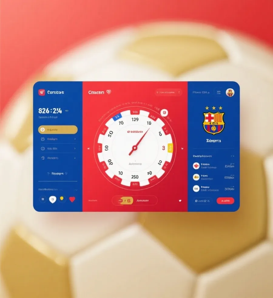 赛事追踪看板界面展示